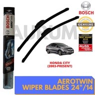 Bosch AEROTWIN Wiper Blade set for Honda City (2003-Present) 2pcs