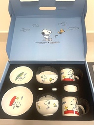 [現貨]美國康寧 Corelle Snoopy 14件餐具 #正貨 #入伙禮物 #生日禮物 #星期一至六可即日太古地鐵站交收