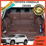 2025 Toyota corolla cross hybrid HARRIER boot carpet car Mat car carpet mat RAV4 floor mat carcustom