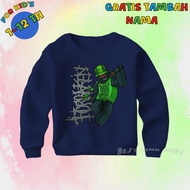 Unisex Kids Sweater Roblox Forsaken Costume 1x1x1x1 Roblox Forsaken Kids Crewneck/ 1x1x1x1