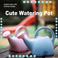 YNATURAL 2200ml Children Watering Can, Cartoon Whale Lawn Flower Plant Watering Pot, Kids Home Patio Gardening Irrigation