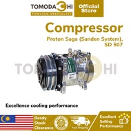 TOMODACHI Car Aircond Compressor SANDEN Proton Saga SD 507 | Compressor Proton Saga SD 507 | Ready S