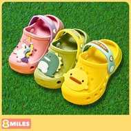 Cute Cartoon Kids Sandal Slip-on Boys Girls Slipper Toddler Baby Children Shoes Waterproof EVA Holes