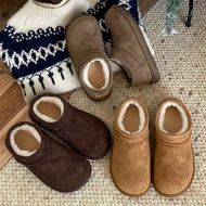 ️ Beanie Fur Mule - Warm mule Beanie Fur-lined shoes