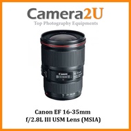 Canon EF 16-35mm f/2.8L III USM Lens (MSIA)