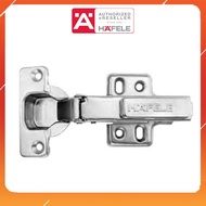 Hafele Soft Close Full Overlay Clip On Hinge with concealed hinge, mounting plate, screws