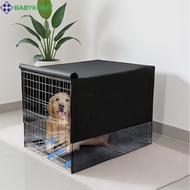 [BABYKO] Breathable Dog Crate Cover 4 Sides Mesh Ventilation Kennel Cover for Dog Crate