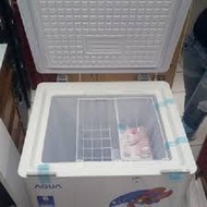 TERBARU AQUA Chest Freezer / Box Freezer 100 Liter AQF 100