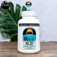 [Source Naturals] Malic Acid 60 Tablets Naturals