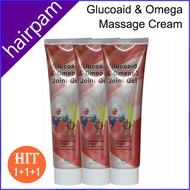 1+1+1 (made in korea) glucosamine omega3 sports massage cream 160ml / 5.84oz