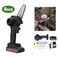 mesin pemotong pokok chainsaw rechargeable special 24V