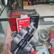 BREMBO 4-PISTON 4P P4 GREY CALIPER ITALY RIGHT RIGHT Original AND TRUSTED