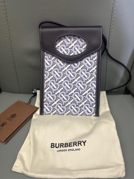 (全新正品) Burberry TB 手機包 斜揹小包 聖誕禮物