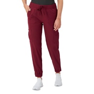 Hanes Women's Scrubs Cargo Joggers, Healthcare Scrub Joggers for Women, Moisture Wicking