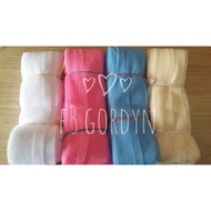LOKAL Local Plain Floral Curtains/ Thin Curtains/Day Curtains/TRAWANG Curtains