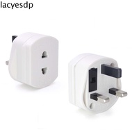 LACYESDP EU to UK Socket Adapter Toothbrush 1.6A 250V Power Plug Adapter EU Plug Converter UK Adapte