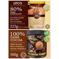 DARK CHOCOLATE DRINK // DARK CHOCOLATE WITHOUT ADDITIONAL SUGAR // LITCO 80% Dark 225g // LENUS 100%