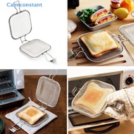 Ca&gt; Stainless Steel Sandwich Maker Baking Mold Bread toaster Breakfast Machine Bread well