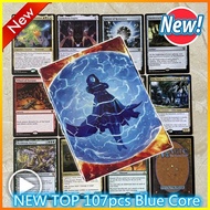 107pcs Blue Core Magic The Gathering Cards MTG Proxy Cards