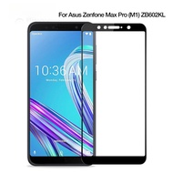 TEMPERED GLASS 5D 6D ZENFONE MAX PRO M1 ZB602KL FULL GLUE FULL COVER