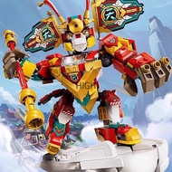 Ke 80051 Monkey King Series Monkey King Mini Mecha Assembled Building Block Toys