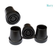 Mary 4Pcs Walking Stick Head Protectors Hiking Poles Replacement Tip Trekking Stick End Protectors W