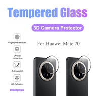 2 Pcs Tempered Camera Protector for Huawei Mate 70 Pro+ 9H 8K Lens Glass Film for Huawei Mate 70 60 
