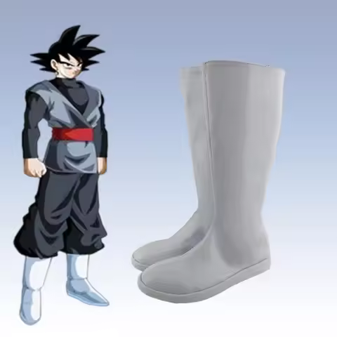 Anime Son Zamasu Kai Goku Black Cosplay Boots Shoes Halloween Carnival yi;4