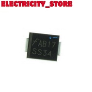 [10 Pieces]- Diode SS34 3A 40V SMC (1N5822 SS34C)