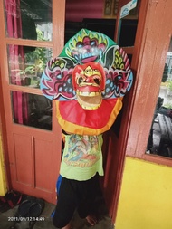 Barongsai Barongan asli Barong devils asli kayu Barongan anak2 umur 8 Barongan 20 ribu Barongan kedi