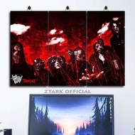 Slipknot 45X30 Multipanel Gaming Room Decoration | Official Ztark| Slipknot Band Room Wall Decoratio