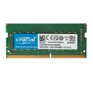 Crucial 8GB DDR4 3200MHz CL22 1.2V Non-ECC SODIMM Notebook Memory CT16G4SFRA32A