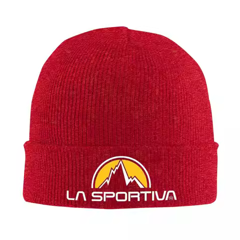 La Sportiva Merch Warm Knitted Cap Hip Hop Bonnet Hat Autumn Winter Outdoor Beanies Hats for Men Wom