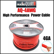 Audio Quart 4GA High Performance Power Cable For Amplifier AQ-4AWG