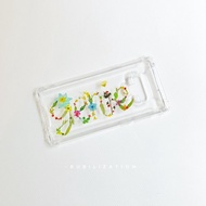 原創乾燥花  英文字母手機殼  五字區 客製化