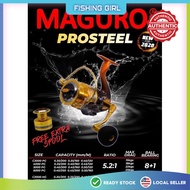🌟 MAGURO 🌟 Prosteel PG &amp; HG REEL  C3000/C4000/5000/6000 🔥Ready Stock🔥 100% Original🔥 Free gift