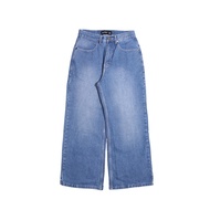 Shining Bright Flare Denim Pants - Blue