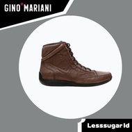 Sepatu GINO MARIANI Original Model Boots Kulit Coklat Muda Elario 2