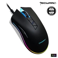 Tecware Torque Plus RGB Gaming Mouse - 6200 DPI Wired ARGB Wired Mouse for Gaming PC, Laptop and Desktop. Torque +