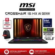 MSI Crosshair 16 HX AI  Gaming Laptop - Intel Core Ultra 9 processor - NVIDIA GeForce RTX5070 - 16″ 