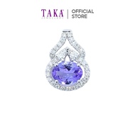 TAKA Jewellery Spectra Tanzanite Diamond Pendant 18K
