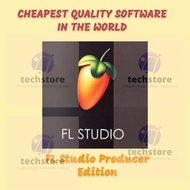 FL Studio 21 Producer Edition + All Plugins & FLEX Extensions - Installation Video - Lifetime - PC D