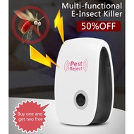 【Ready Stock】Ultra-Sonic E-insect Killer Electronic Mosquito Repellent Pest Repeller Bedroom Househo