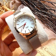 3D Watch New! ! ใหม่ล่าสุด นาฬิกาข้อมือผู้หญิงแฟชั่น casio สีใหม่ กันน้ำได้ สายแม่เหล็ก มีหน้าปัดให้