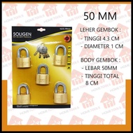 Promo Gembok Komputer Master Key Set Isi 5 Pcs Soligen Varian