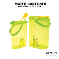 Water Container 2.5L/5.0L/Big Size Water Bottle/ Botol Air Besar/ Jug