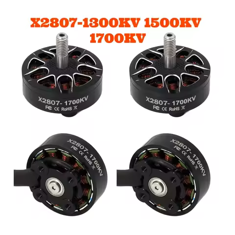 4PC X2807 E-Power 2807 Motor 1700KV 4S 1500KV 1300KV 6S Brushless Motor for FPV Freestyle 7inch Long