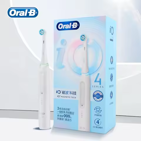 Oral B IO4 Electric Toothbrush Magnetic Tech 4 Modes Rechargeable Tooth Brush 2 Min Timers Smart Pre