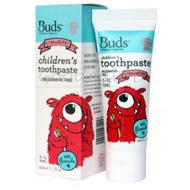 BUDS CHILDREN'S TOOTHPASTE STRAWBERRY W FLUORIDE 50ML (3-12Y)