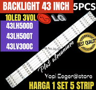 BACKLIGHT TV LCD LED LG 43LH500D-43LH500T-43LV300C BACKLIGHT TV 43 INCH